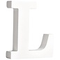 letters L , wit, 11cm, Dikte 2 cm