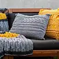 DIY Breipakket Gebreid Kussen Sesimbra - Stone Grey