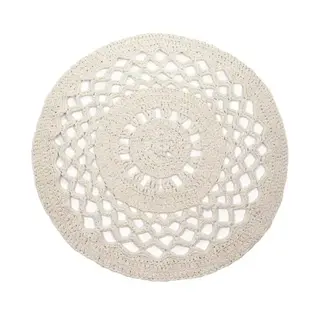 DIY Haakpakket Vloerkleed RibbonXL Sandy Ecru