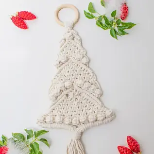 DIY Macramé Pakket Kerstboom