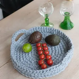 DIY Haakpakket Kit Jute Tray Basket Ravello