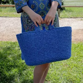 DIY Haakpakket Shopper Imperial Blue
