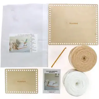 DIY Haakpakket Cocoon mandjes voor de babykamer