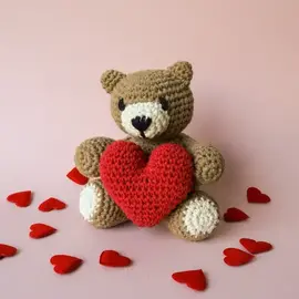 DIY Haakpakket Teddybeer Met Hartje