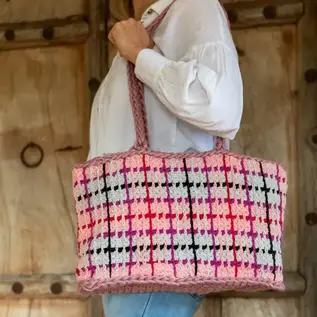 DIY Haakpakket Geruite Tas