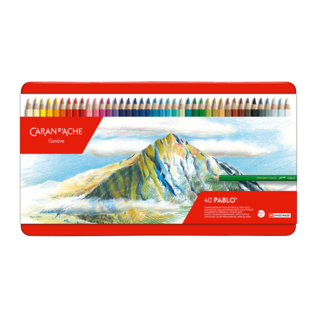 PROMO - Caran d’Ache - 40 kleuren PABLO™