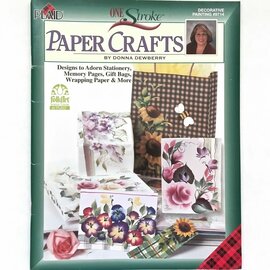 PAPER CRAFTS DECORATIVE PAINTING INSTRUCTION BOOK