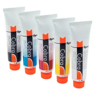 Cobra - Study Olieverf Primaire Set 5 x 40 ml