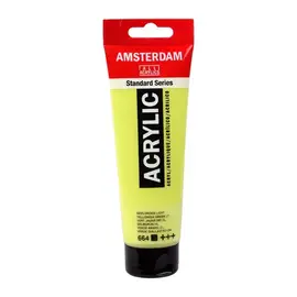 AMSTERDAM Standard Series acrylverf tube 120 ml Geelgroen Licht 664