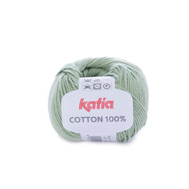 Katia COTTON 100% 47 - Licht groen bad 75059