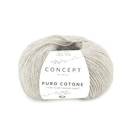 Katia PURO COTONE 53 - Licht grijs bad 76254