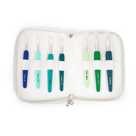 Katia Etui met 14 haaknaalden (2 mm tot 12 mm)