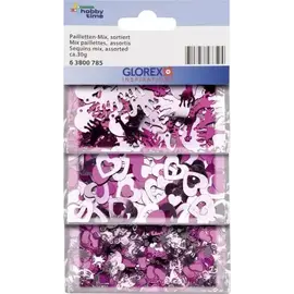 Pailletten - Mix rosa/pink , 30 g