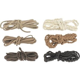 Velourslinten bruintinten beige 3x2 m, 3x1 m