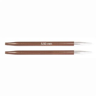 KnitPro Zing korte verwisselbare breinaalden 5.50mm