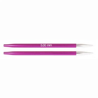 Verwisselbare rondbreinaalden 5,00mm - 13cm - KnitPro Zing