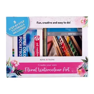Royal Talens Floral Watercolour Set