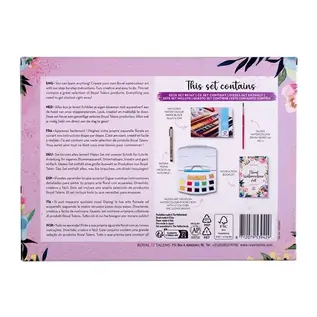 Royal Talens Floral Watercolour Set