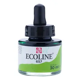 Ecoline Vloeibare Waterverf Fles 30 ml Bronsgroen 657