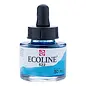 Ecoline Vloeibare Waterverf Fles 30 ml Turkooisblauw 522