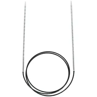 Rondbreinaald 6,00mm - 80cm - Wooladdicts Black Edition - Ergonomic Lace