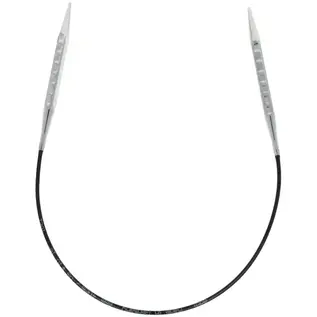 Rondbreinaald 6,00mm - 50cm - Wooladdicts Black Edition - Ergonomic Lace