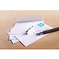 Envelop 114x162mm C6 wit met plakstrip krimp 25 stuks
