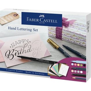 Hand lettering set Faber-Castell 12 delig