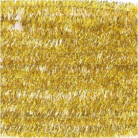 Chenilledraad 50cm 10 stuks goud