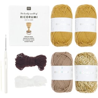 Ricorumi Haakset trofee Goud 16cm