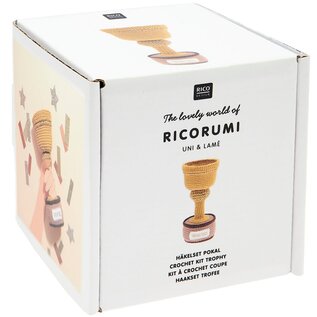 Ricorumi Haakset trofee Goud 16cm