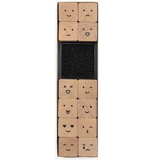 Stempelset Smile 12 stuks