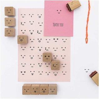 Stempelset Smile 12 stuks