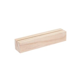 Houten standaard voor kaarten