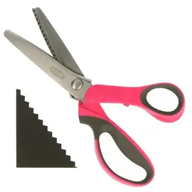 Opry Softgrip kartelschaar 24cm roze