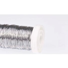 WIKKELDRAAD ZILVER OP SPOEL 0.30MM 100GR