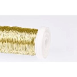 WIKKELDRAAD GOUD OP SPOEL 0.30MM 100GR