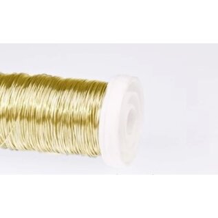 WIKKELDRAAD GOUD OP SPOEL 0.30MM 100GR