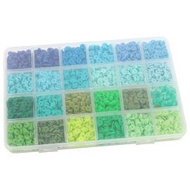 Doos Heishi parels 6 mm