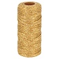 Goud metaalkoord 100 m x 1,5 mm
