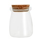 6 glazen potten 7,5 cm