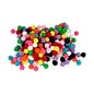 250 Pompons 1,5 cm - 10 kleuren