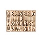 Alfabet hout 130 stuks