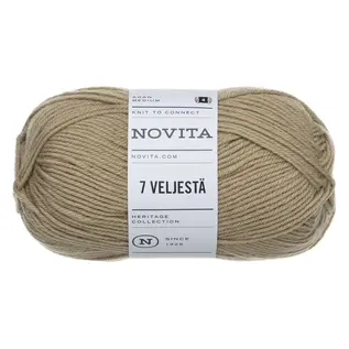 7 VELJESTA - 7 BROTHERS 618 zandbruin bad 6529 100gr.