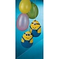 Plat ei om op te hangen 10cm wit 1st