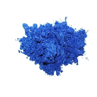 Mica kleurpigmentpoeder parelmoer blauw 5gr