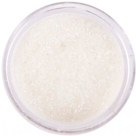 Bio Glitter fijn, 10g wit