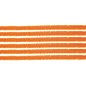 Chenille draad - pijpenragers, oranje, 50cm - 10 stuks