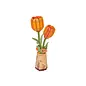 DIY Houten Bloem Orange Tulip, Oranje Tulp