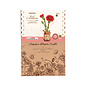 DIY Houten Bloem, Red Carnation/Rode Anjer, Robotime, 12x8x22cm